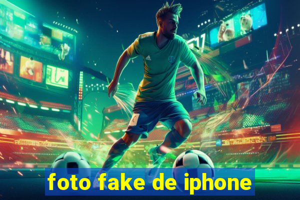 foto fake de iphone